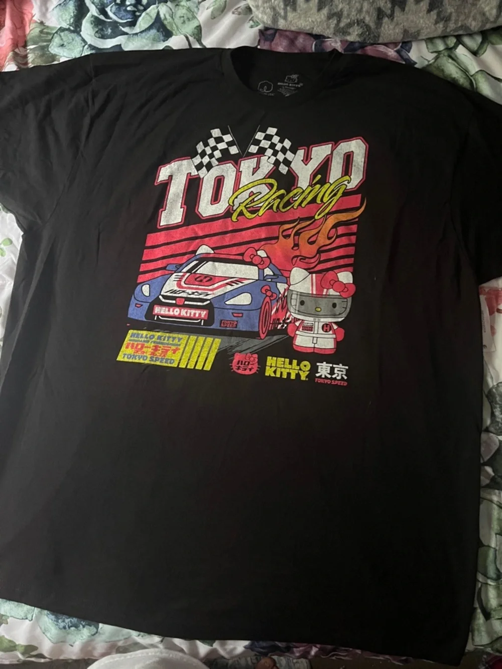 Hello Kitty Tokyo Racing TShirt Size 3XL - Picture 1 of 6